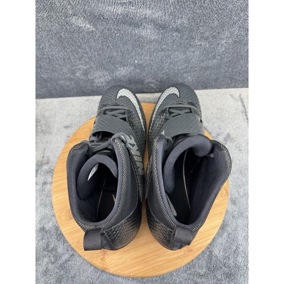 Nike Mens Lunar Beast Strike Pro Size 13 Cleats Black Sliver Football 833419-010 - Picture 8 of 12